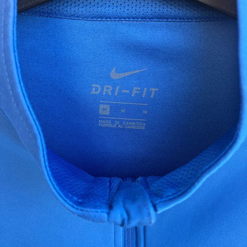 Nike tracksuit top size M like new, blue with minor defect