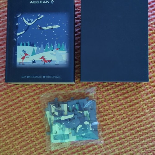 Aegean puzzle collectible, 30 pieces, new