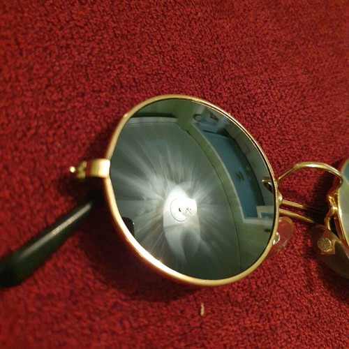 Sunglasses new, gold color