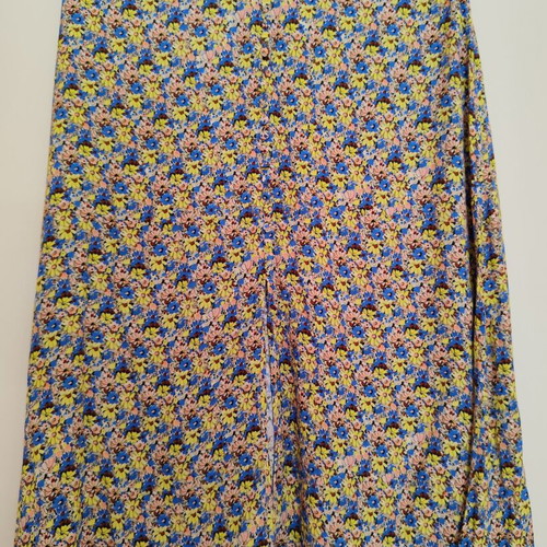 Zara maxi skirt with floral print, XL