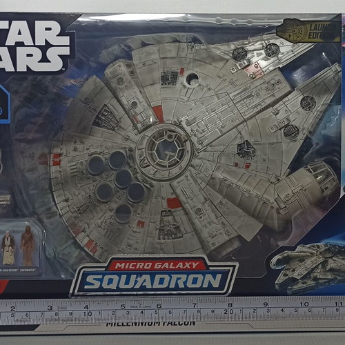 Star Wars Micro Galaxy Squadron Millennium Falcon 9'' new