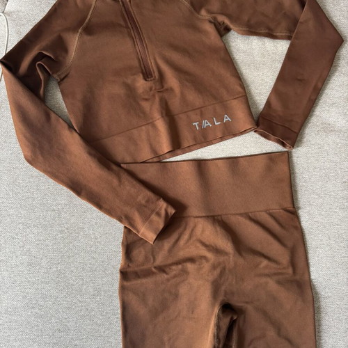 TALA Gym Set Size S Brown Like New