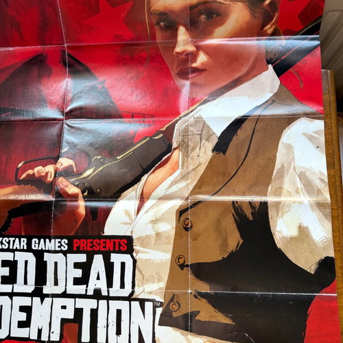 Poster Red Dead Redemption PS2 μεταχειρισμένο