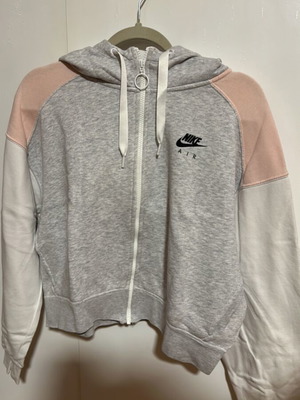 Nike яке ново, детско L - дамско XS-S, бяло и розово