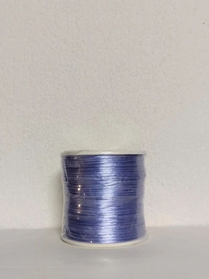 Satin rattail cord lilac 1.5mm 100m