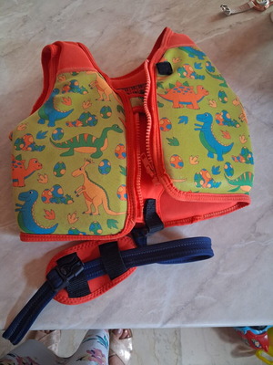 Swimovations Child Life Jacket used, size 2-3 years, orange