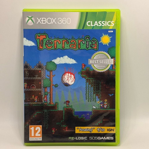 Terraria Xbox 360 used action adventure game