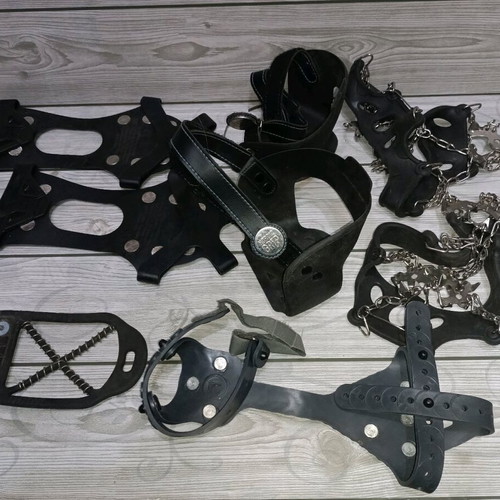 Ice cleats used with spikes Nordic Grip