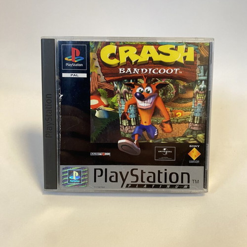 Crash Bandicoot PlayStation 1 PS1 complete English like new