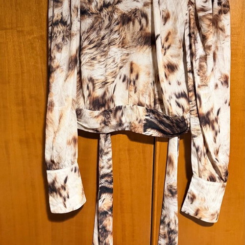 Toi&Moi shirt new, multicolor, size M with open back