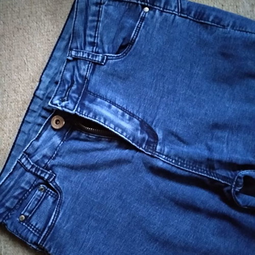 Women's jean pants blue used, size S/36