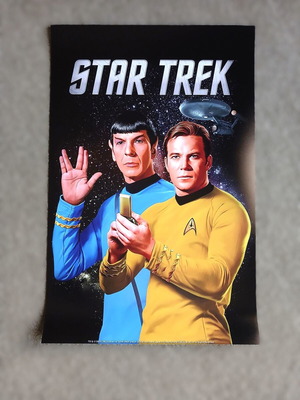 Αφίσα Star Trek Original Series καινούργια, με Captain Kirk και Spock