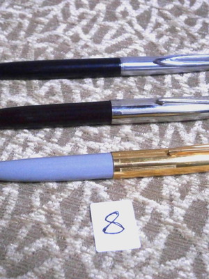 Fountain pens new, pack of 3, Victory Roberts Contex vintage 50s