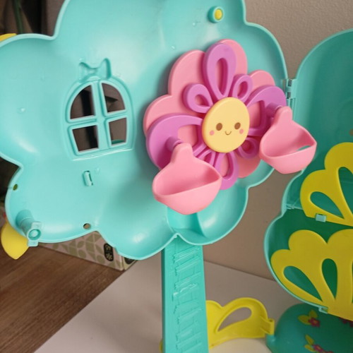Zapf Creation Baby Born treehouse toy with elevator, slide, pool, swings