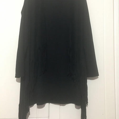 Knitted blouse with fringes new, size L
