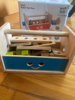 Plan toys παιχνίδι κατασκευών μεταχειρισμένο, σετ 10 εργαλείων