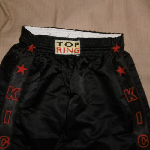 Boxing pants like new, size M~L, black