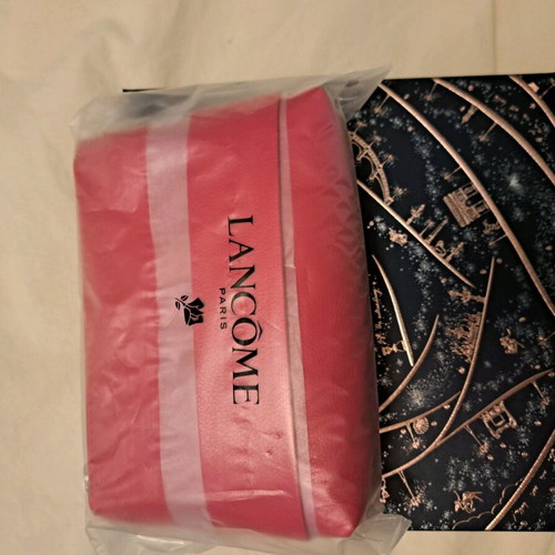 Lancome set with festive box, pouch and 2 creams