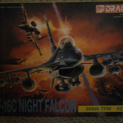 Dragon F-16c Night Falcon 388th TFW 421st TFS model kit 1/144 scale new