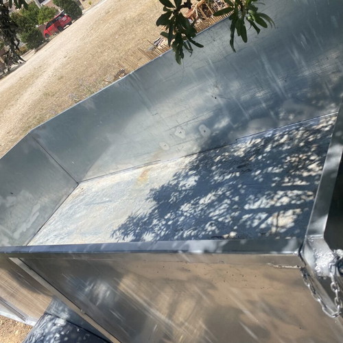 Large trailer 3 meters with removable sides, new