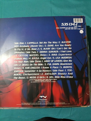 Now Dance 9 vinyl record