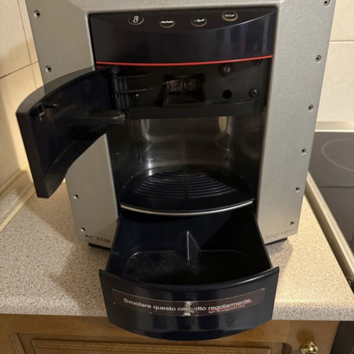 Lavazza coffee machine used, espresso