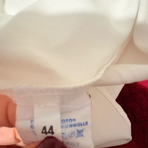 Rocco Barocco women's shirt white like new, size L