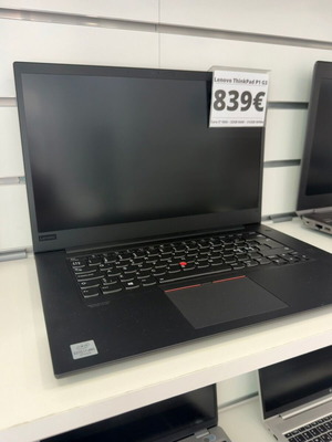 Lenovo ThinkPad P1 G3 laptop like new, Intel Core i7, 32GB RAM, 512GB NVMe SSD