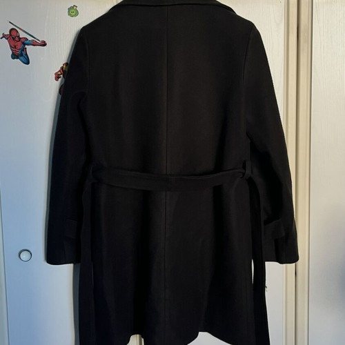 Enzzo black women's coat like new, size XL