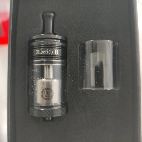 Alberich II MTL RTA Vapefly used, black steel