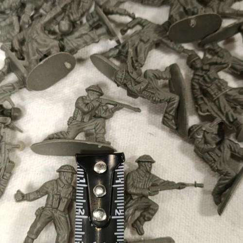 British Vintage Small-Sized Toy Soldiers Used