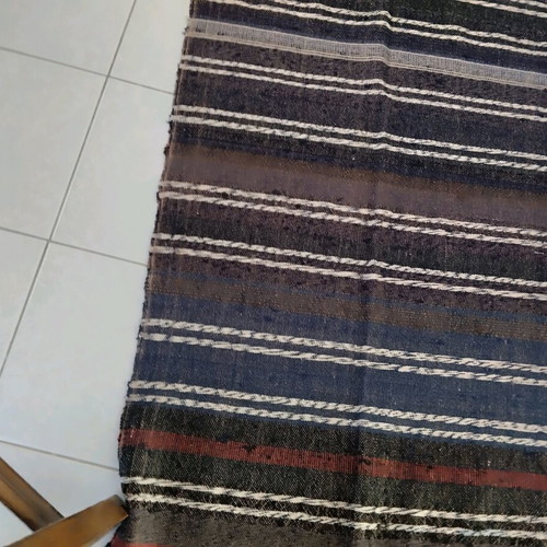 Woven traditional handmade rug new 215x65 cm