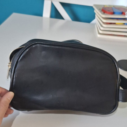 Dolce & Gabbana black toiletry bag