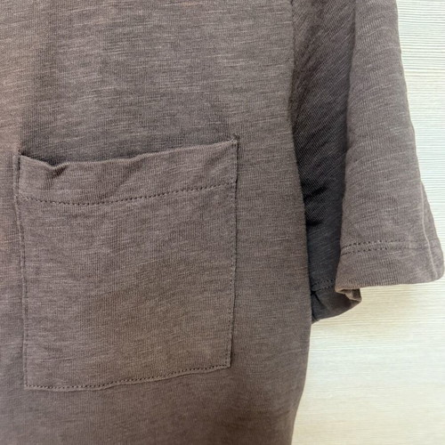 Zara choco brown cotton t-shirt size M like new