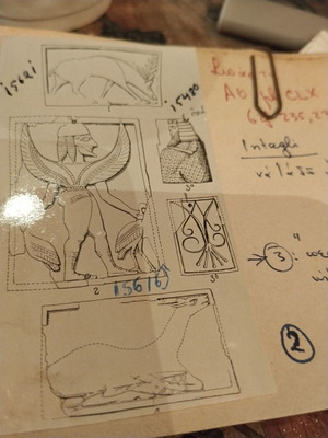Archaeological diary used with 45+ excavation archives from Sparta and other areas
