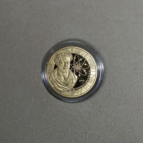 Gold collector coin Demokritos 200 euro 2016 new