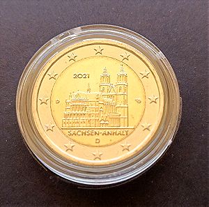 Νόμισμα 2 Ευρώ - Γερμανία 2021 - Σαξονία-Άνχαλτ (UNC)