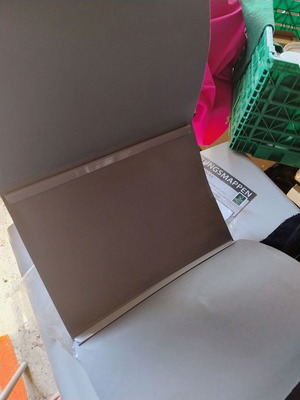 A4 paper folder, grey