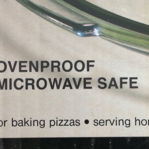 Heat-Resistant Baking and Serving Tray New Made in USA 1990