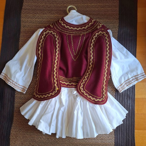 Children's Traditional Evzone Costume used, complete set