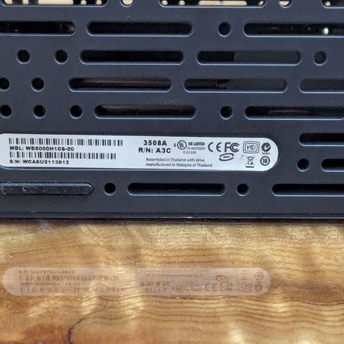 WD My Book Home Edition external drive enclosure for parts