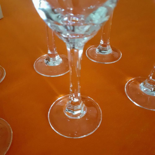 RCR crystal liqueur shot glasses for ouzo new