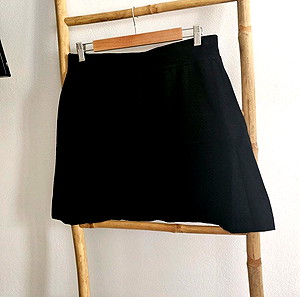 Zara μαύρη μινι φούστα σε L