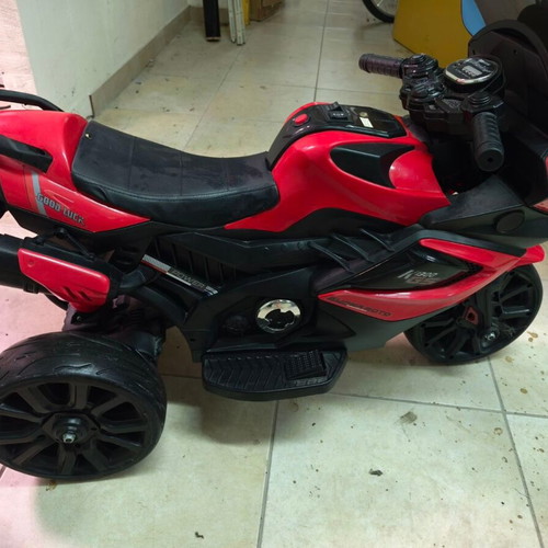 Electric motorcycle and electric car set