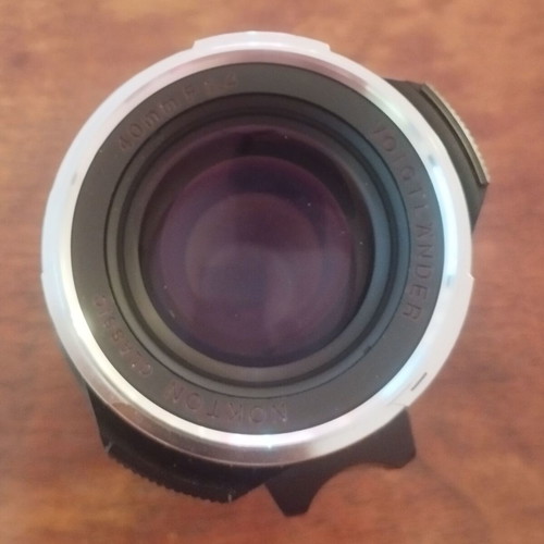 Voigtlander VM Nokton Classic MC 40mm f1.4 lens used