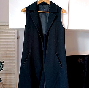 Γυναικείο μακρύ σακάκι αμανικο Marks and Spencer -Small