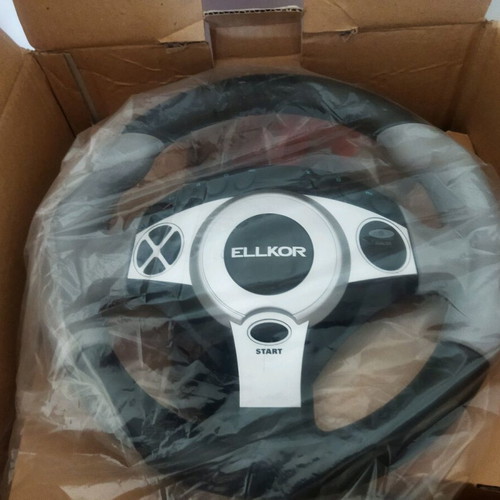 Twin Turbo 2 Steering Wheel for PS1 PS2 new