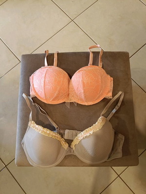 Bras set like new, H&M 70B and Oysho 70B