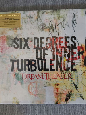 Dream Theater Six Degrees Of Inner Turbulence 2x12" LP sealed metal