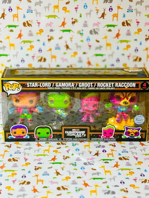 Funko Pop Marvel Studios Guardians of the Galaxy Vol 2 4-Pack Special Edition